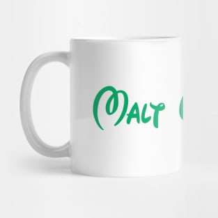 Malt Whiskey (green) Mug